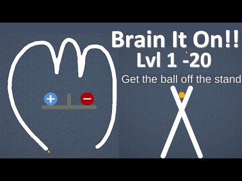 Video guide by Netto PG: Brain It On! Level 1 #brainiton