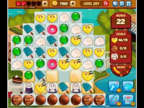 Video guide by Gamopolis: Candy Valley Level 257 #candyvalley