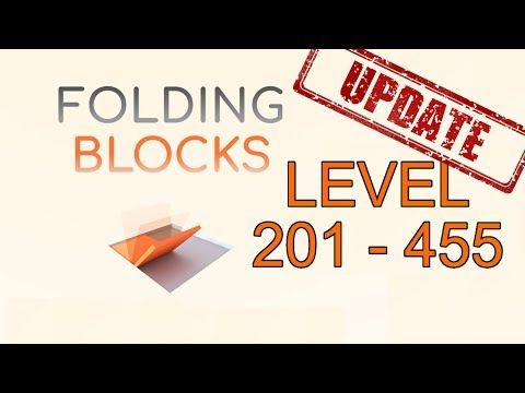 Video guide by Puzzlegamesolver: Folding Blocks Level 201 #foldingblocks