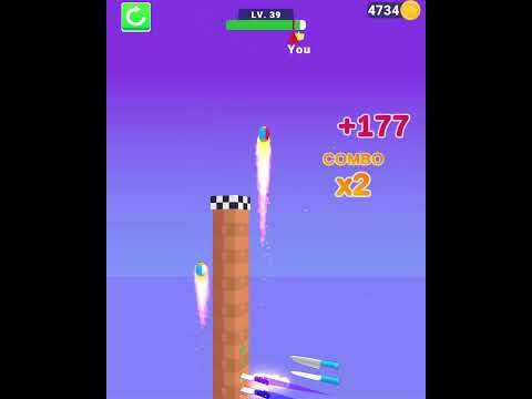 Video guide by Psycho Plays: Ball Up: Knife Racing Level 39 #ballupknife