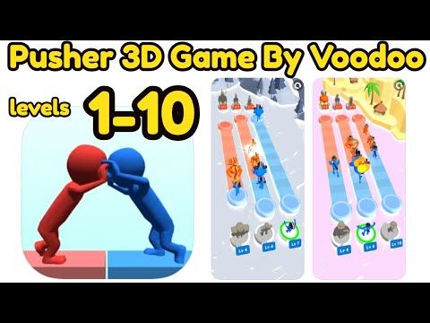Video guide by Zainu Gamer: Pusher 3D Level 1 #pusher3d