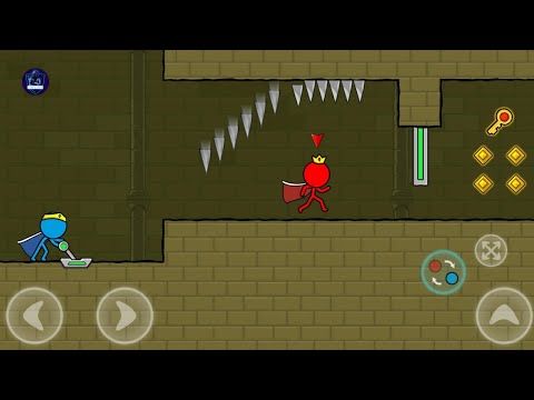 Video guide by Game Is Crazy: Red & Blue Stickman Level 27 #redampblue