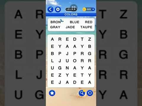 Video guide by PJGamer82: Word Search! Level 6 #wordsearch