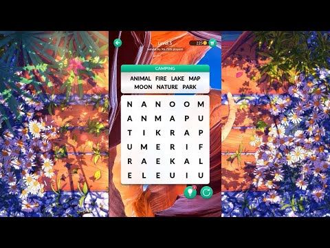 Video guide by Qwloot: Word Search! Level 5 #wordsearch