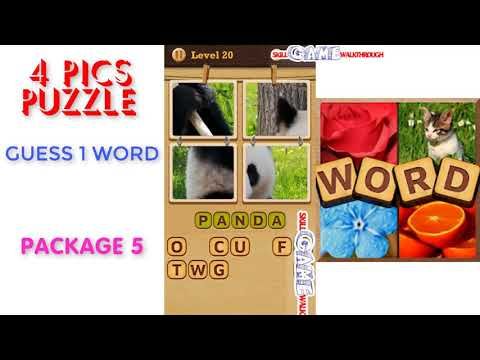 Video guide by Skill Game Walkthrough: 4 Pics Puzzle: Guess 1 Word Level 1 #4picspuzzle