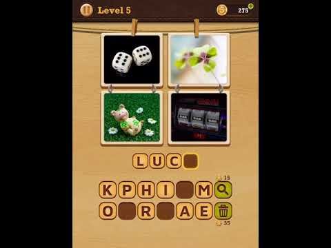 Video guide by Scary Talking Head: 4 Pics Puzzle: Guess 1 Word Level 5 #4picspuzzle
