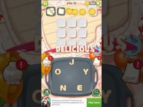Video guide by RebelYelliex Gaming: Word Connect Cookies Level 12 #wordconnectcookies