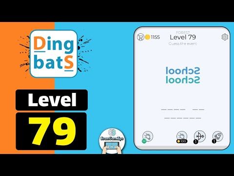 Video guide by BrainGameTips: Dingbats! Level 79 #dingbats