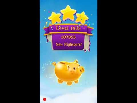 Video guide by Blogging Witches: Bubble Witch 3 Saga Level 1835 #bubblewitch3