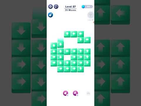 Video guide by Masoom Gamer: Unpuzzle: Tap Away Puzzle Game Level 27 #unpuzzletapaway
