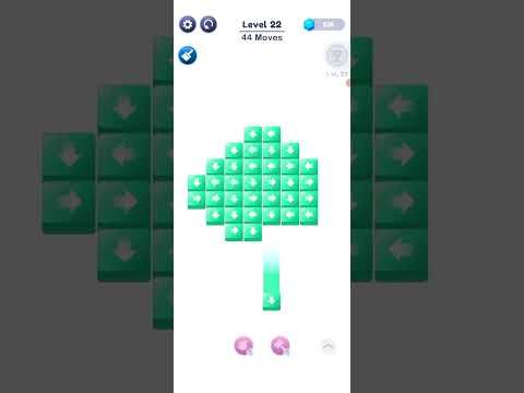 Video guide by Masoom Gamer: Unpuzzle: Tap Away Puzzle Game Level 22 #unpuzzletapaway