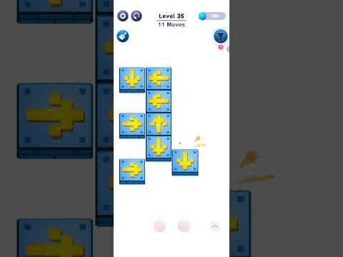 Video guide by Masoom Gamer: Unpuzzle: Tap Away Puzzle Game Level 35 #unpuzzletapaway