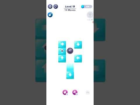 Video guide by Masoom Gamer: Unpuzzle: Tap Away Puzzle Game Level 19 #unpuzzletapaway