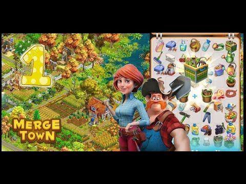 Video guide by Play Games: Merge Town! Part 1 - Level 123 #mergetown