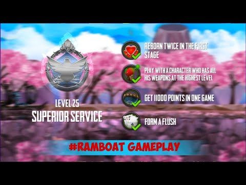 Video guide by OKHE GAMING: Ramboat Level 25 #ramboat