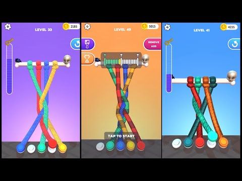 Video guide by Parutangel & Games: Tangle Master 3D Level 150 #tanglemaster3d
