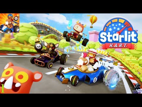 Video guide by Gaming with Prashant: Starlit Kart Racing Part 1 - Level 14 #starlitkartracing