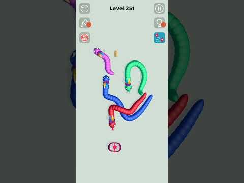 Video guide by Pak Gamer: Tangled Snakes Level 251 #tangledsnakes