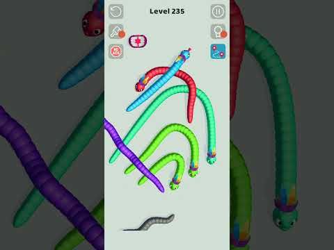 Video guide by Pak Gamer: Tangled Snakes Level 235 #tangledsnakes