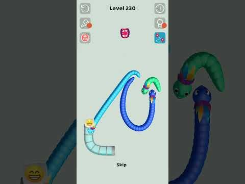Video guide by Pak Gamer: Tangled Snakes Level 230 #tangledsnakes