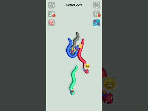 Video guide by Pak Gamer: Tangled Snakes Level 229 #tangledsnakes