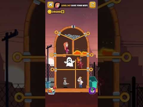 Video guide by TouchPlay: Pin Pull Level 347 #pinpull