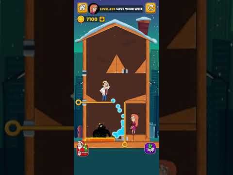 Video guide by TouchPlay: Pin Pull Level 493 #pinpull