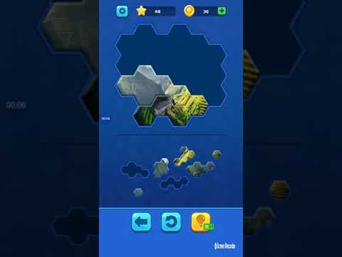 Video guide by Tariq jameel short bayan: Hexa Jigsaw Puzzle™ Level 1 #hexajigsawpuzzle