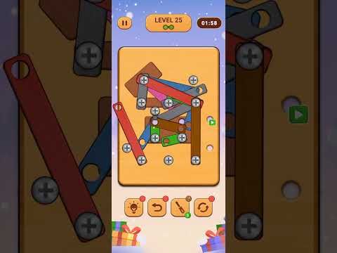 Video guide by TECHIE4TECH: Screw Puzzle Level 25 #screwpuzzle