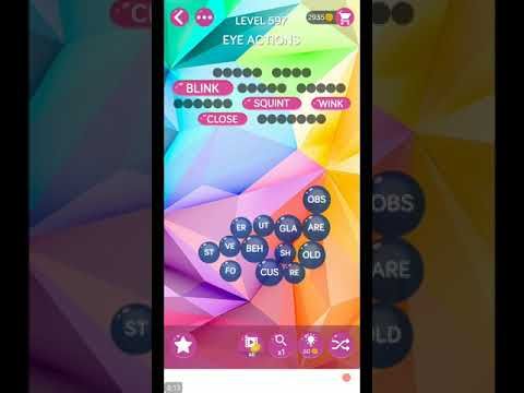 Video guide by ETPC EPIC TIME PASS CHANNEL: Word Pearls Level 597 #wordpearls