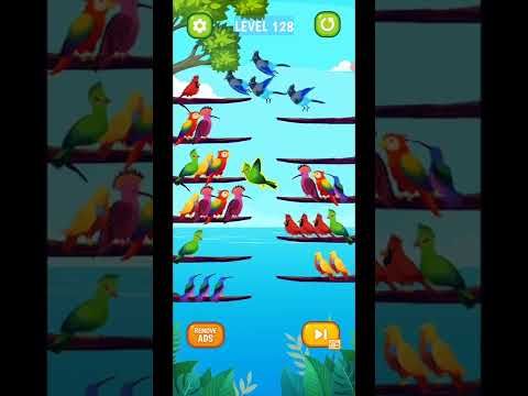 Video guide by Fazie Gamer: Bird Sort Puzzle Level 128 #birdsortpuzzle