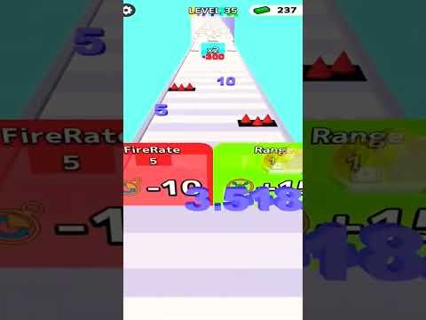 Video guide by Game Play Mobiles: Number Merge Run : Shooting Level 35 #numbermergerun
