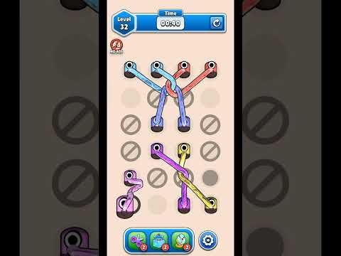 Video guide by Game Zone: Twisted Tangle Level 32 #twistedtangle