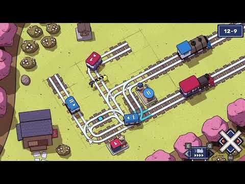 Video guide by GameStockFootage: Railbound Level 129 #railbound