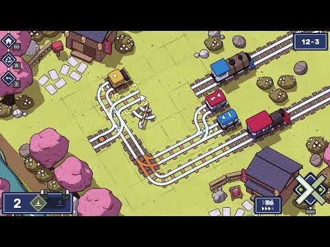 Video guide by GameStockFootage: Railbound Level 123 #railbound