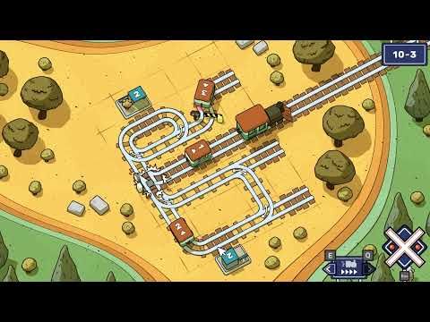 Video guide by GameStockFootage: Railbound Level 103 #railbound