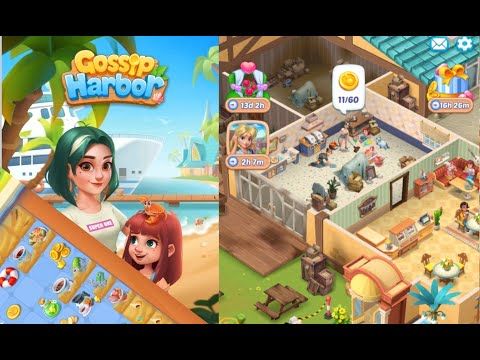 Video guide by Play Games: Gossip Harbor: Merge Game Part 9 - Level 12 #gossipharbormerge