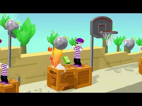 Video guide by Frustrated Gamer: Bounce Dunk Part 109 #bouncedunk