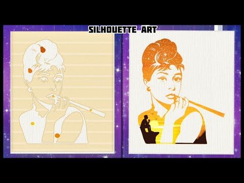 Video guide by Asmr Art: Silhouette Art Part 8 #silhouetteart