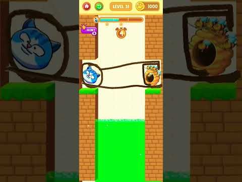 Video guide by Gameng New Style: Save the cat Level 51 #savethecat