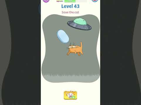 Video guide by Game Enjoy Play: Save the cat Level 43 #savethecat