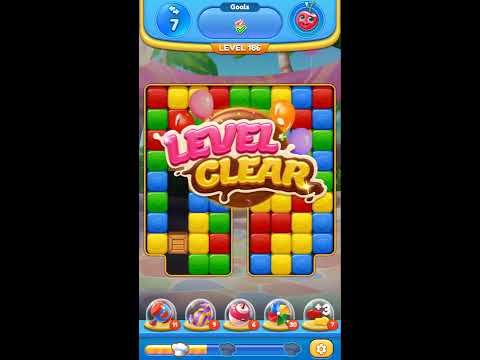 Video guide by Its Game Time: Yummy Cubes Level 186 #yummycubes