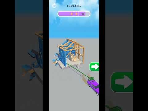 Video guide by Silver Arrow Gaming: Rope and Demolish Level 25 #ropeanddemolish