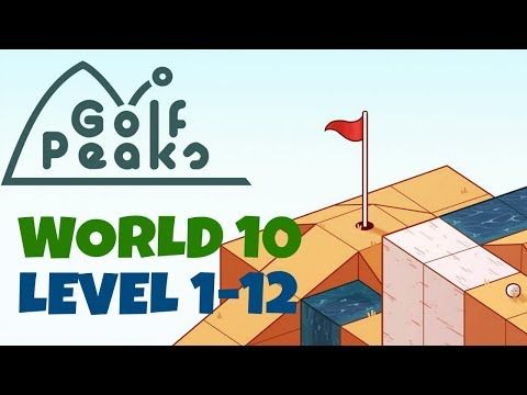 Video guide by Puzzlegamesolver: Golf Peaks World 10 - Level 112 #golfpeaks
