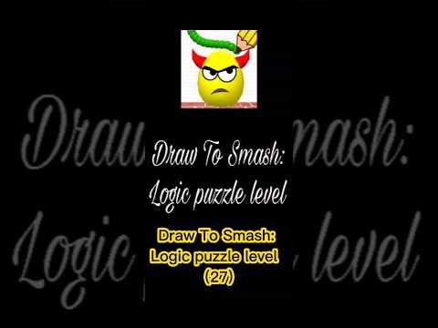 Video guide by GAARALI GAME: Draw To Smash: Logic puzzle Level 27 #drawtosmash