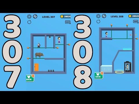Video guide by Hawk Games: Pin Rescue Level 307 #pinrescue