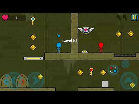 Video guide by Crazy Gamer: Red and Blue Level 16 #redandblue