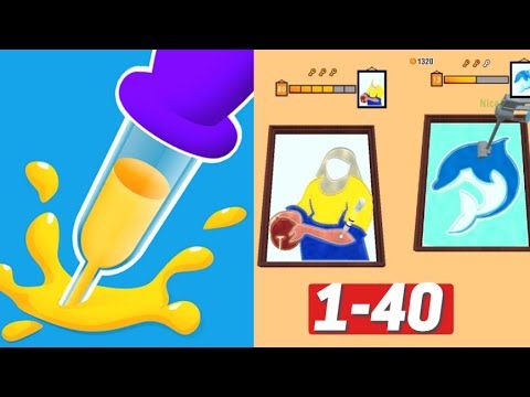 Video guide by HOTGAMES: Paint Dropper Level 140 #paintdropper