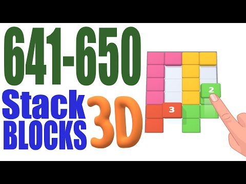 Video guide by Cat Shabo: Stack Blocks 3D Level 641 #stackblocks3d
