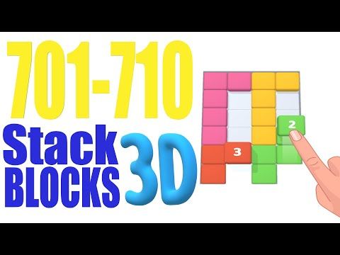 Video guide by Cat Shabo: Stack Blocks 3D Level 701 #stackblocks3d
